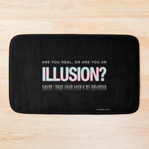 Item preview, Are You Real Or Are You An Illusion - The Weeknd Neon Outline designed and sold by Enea Kelo.