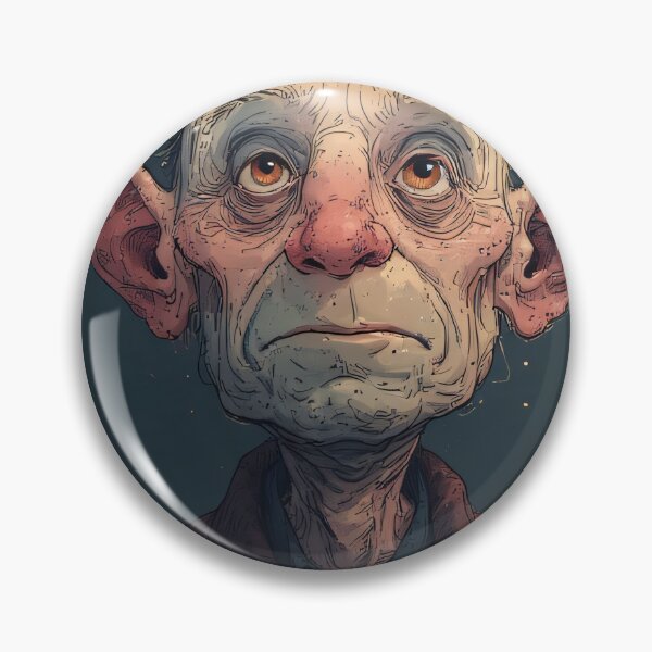 Item preview, Old man with a wrinkled face and large ears designed and sold by Mianku | Für das Leben.