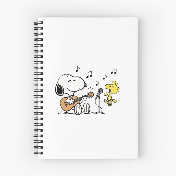 Item preview, Retro Peanuts Snoopy Playing Guitar Sing designed and sold by Gbriel3.