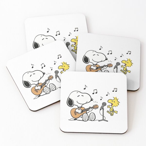 Item preview, Retro Peanuts Snoopy Playing Guitar Sing designed and sold by Gbriel3.