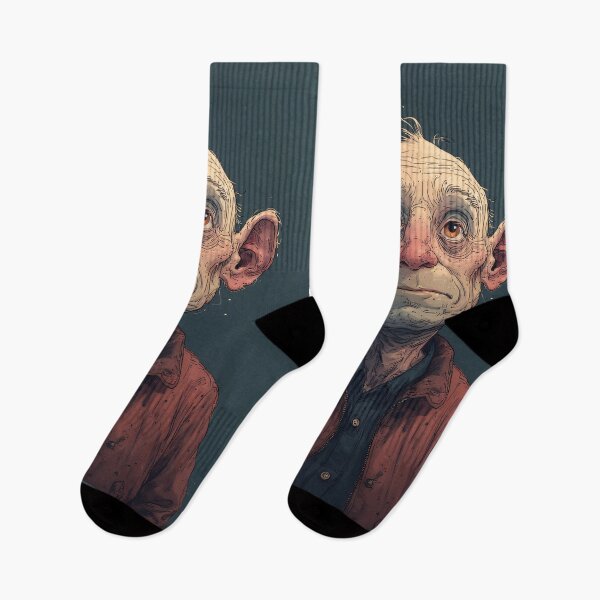 Item preview, Old man with a wrinkled face and large ears designed and sold by Mianku | Für das Leben.