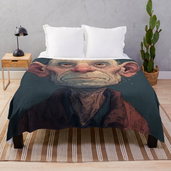 Item preview, Old man with a wrinkled face and large ears designed and sold by Mianku | Für das Leben.