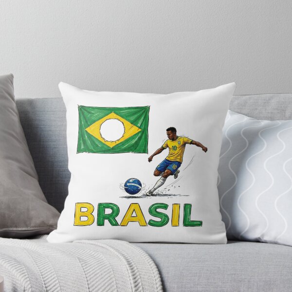 Item preview, Brazil football theme designed and sold by ndlartistic.