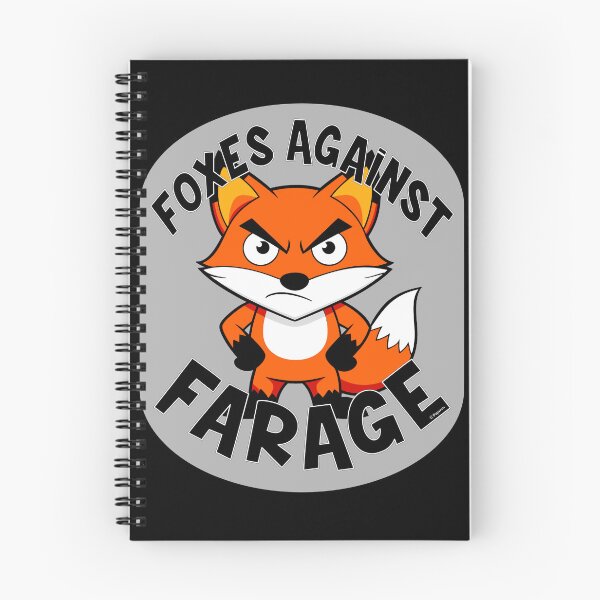 Item preview, FOXES AGAINST FARAGE designed and sold by Paparaw.
