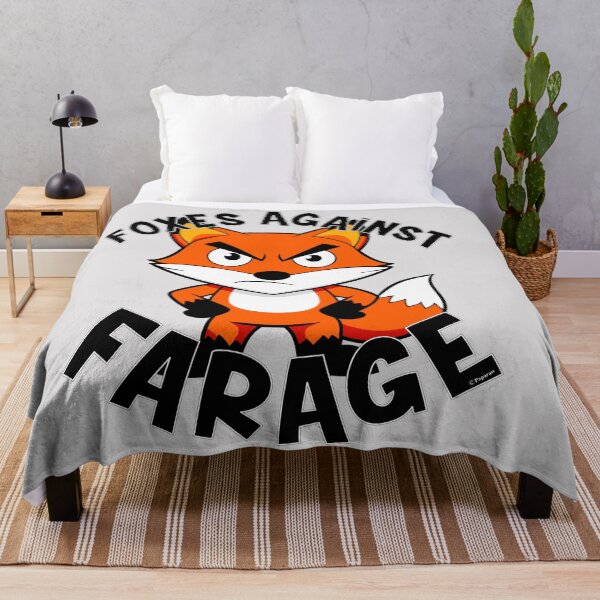 Item preview, FOXES AGAINST FARAGE designed and sold by Paparaw.