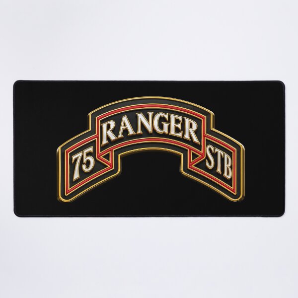 Item preview, Army - 75th Ranger Regiment - STB - Ranger Scroll - 3D - Enhanced designed and sold by Military Insignia Products.