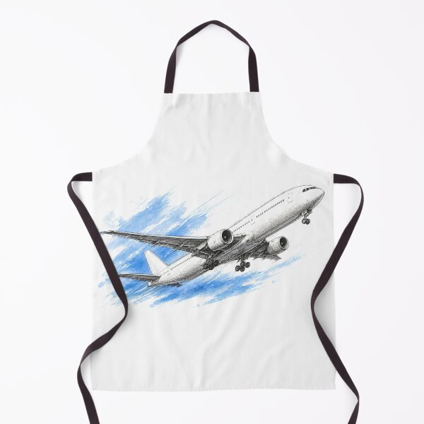 Item preview, Drawing of Airplane Takeoff Pencil Sketch Aviation Art Airliner Illustration designed and sold by EMaviation_.