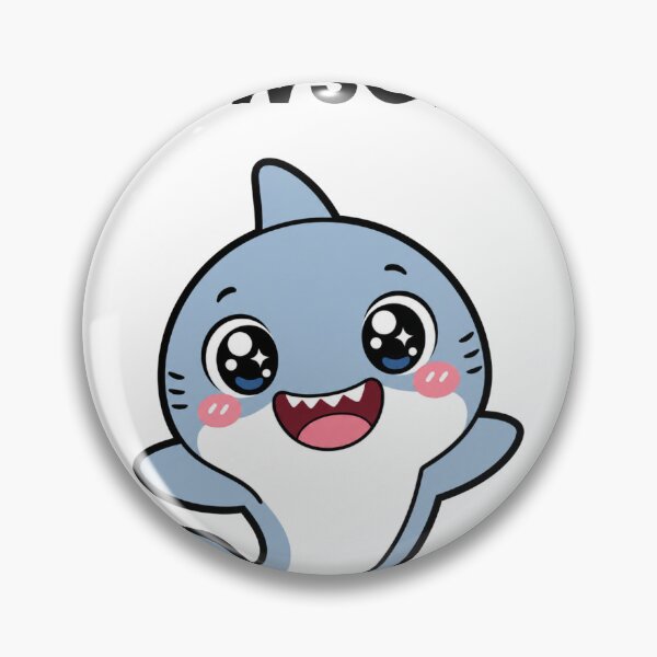 Artikelvorschau, Jawsome Süßer Kawaii Hai mit Spruch entworfen und verkauft von BoosterShop.