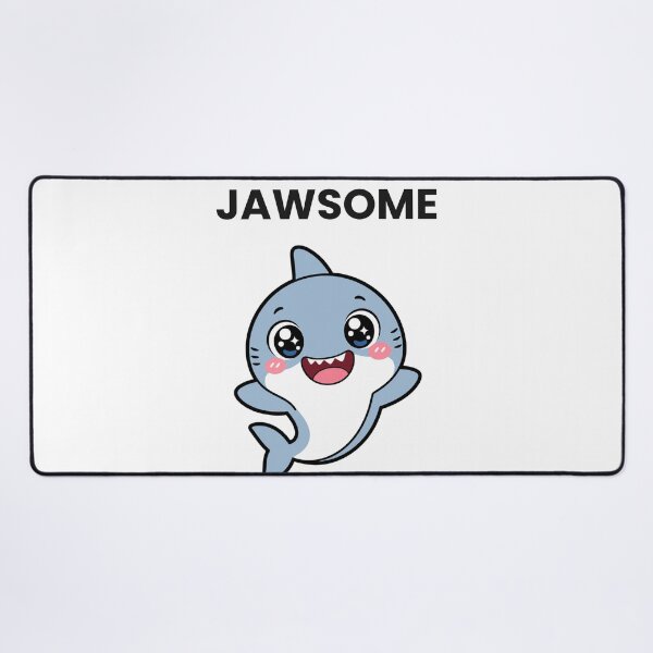 Item preview, Awesome! Cute Kawaii Shark with a Saying designed and sold by BoosterShop.