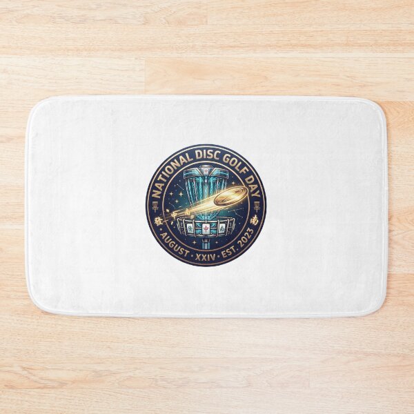 Item preview, National Disc Golf Day Mahjong Tiles Vintage Emblem designed and sold by jcm320.