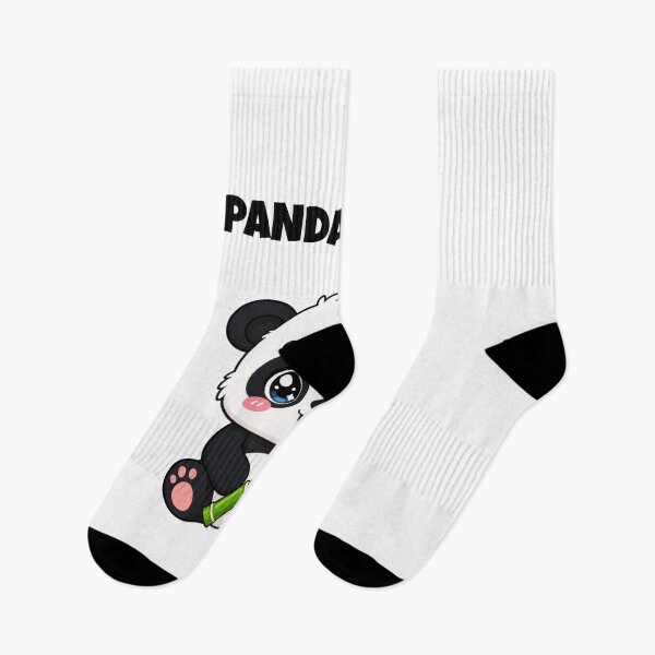 Item preview, Panda Vibes Cute Kawaii Panda with Bamboo designed and sold by BoosterShop.