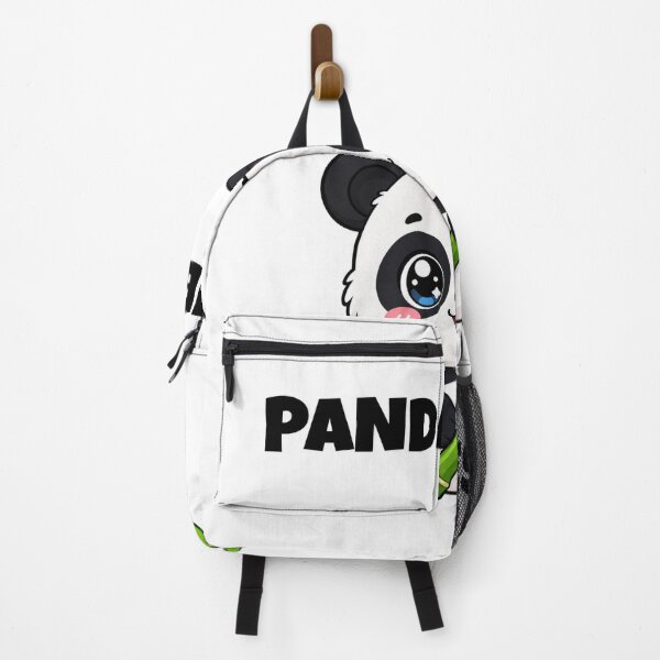 Item preview, Panda Vibes Cute Kawaii Panda with Bamboo designed and sold by BoosterShop.