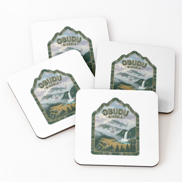 Item preview, Obudu Mountain Resort Nigeria Scenic Sticker Souvenir Summer Edition designed and sold by Imaginarium of Chaos falcon88 .