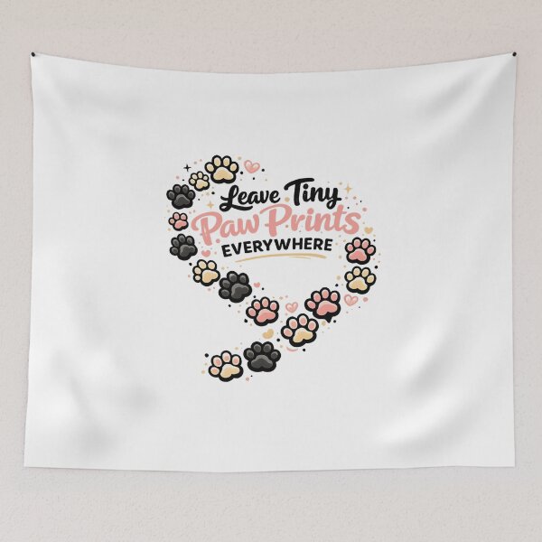 Item preview, Leave Tiny Paw Prints Everywhere designed and sold by DailyTrendFinds.
