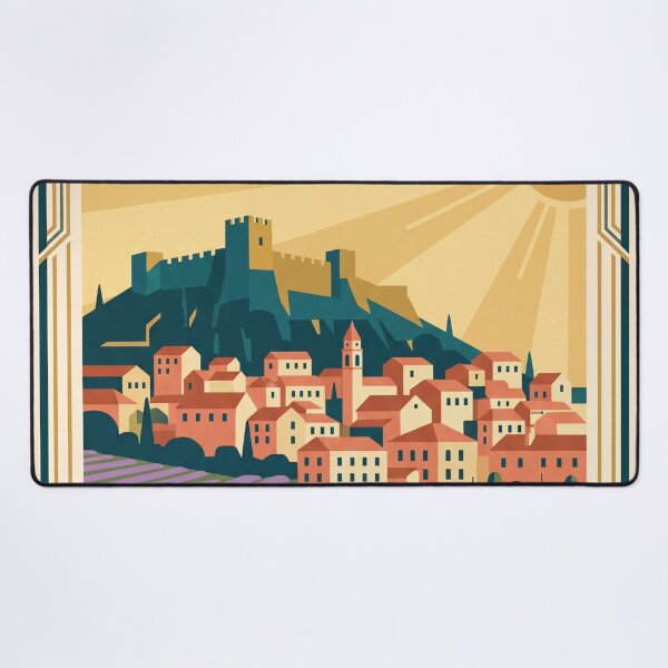 Item preview, Hvar Croatia Vintage Travel Poster designed and sold by Bomax121.