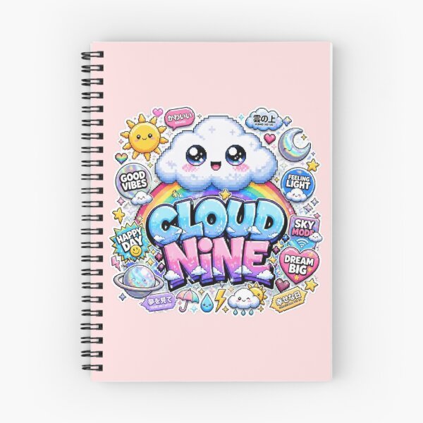 Item preview, Cloud Nine – Dreamy Pixel Cloud Gaming Sticker | Cute Neon Sky Vinyl Decal designed and sold by Stylestickers55.