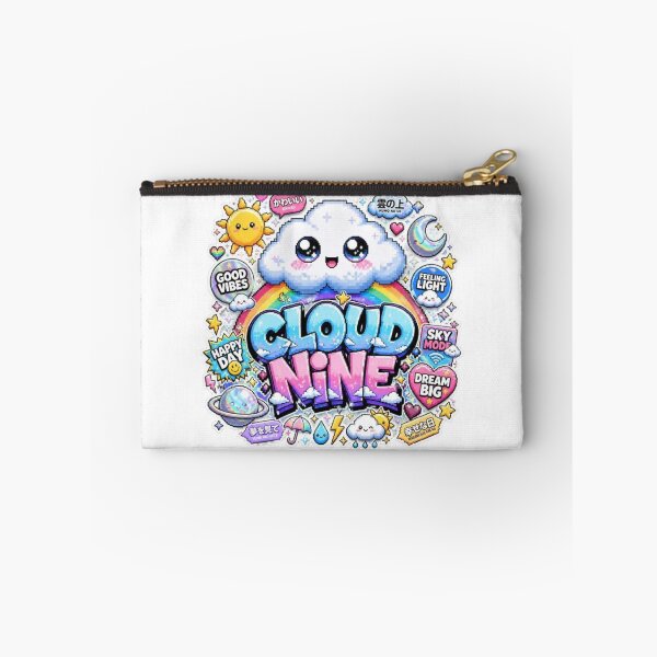 Item preview, Cloud Nine – Dreamy Pixel Cloud Gaming Sticker | Cute Neon Sky Vinyl Decal designed and sold by Stylestickers55.