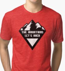 The mountains Tri-blend T-Shirt