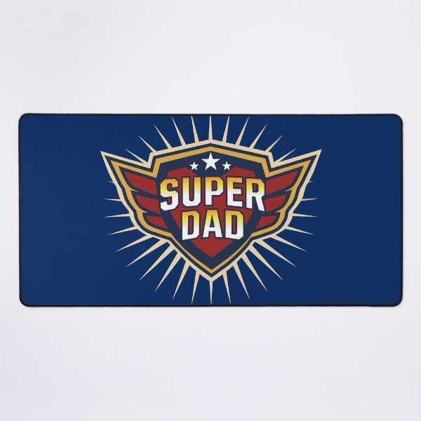 Item preview, Super Dad Hero Shield & Wings Best Dad Father's Day Gift for Everyday Heroes designed and sold by MoqunaDesign.