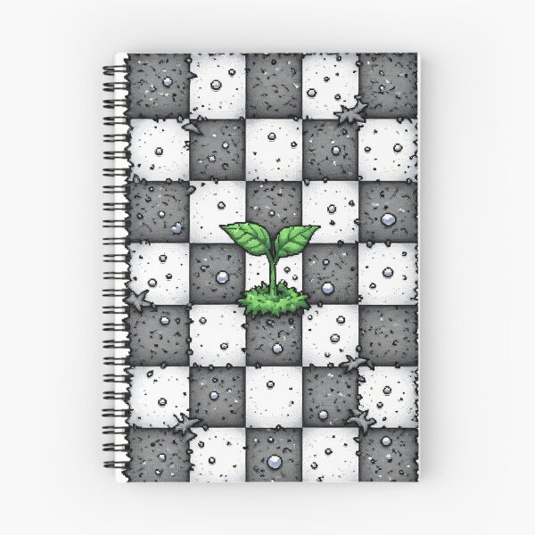 Item preview, A small sprout on a chessboard of life designed and sold by Mianku | Für das Leben.