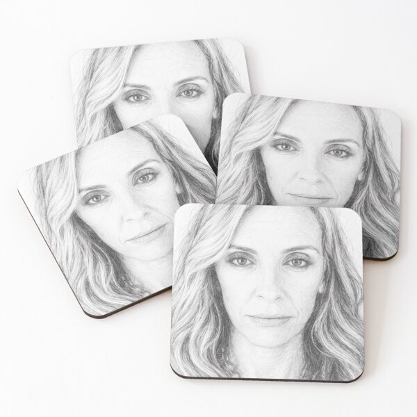 Item preview, Iconic Australian Actress Black and White Pencil Portrait designed and sold by Leon Woods Pencil Art.