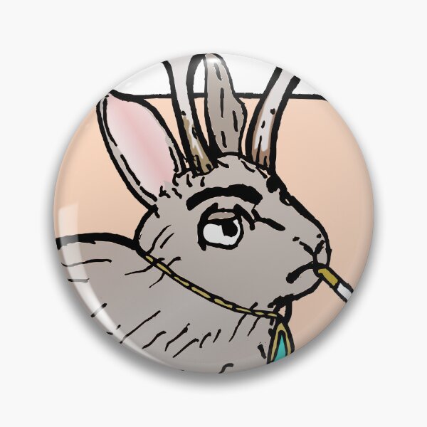 Item preview, Hand Drawn Jackalope Smoking a Cigarette While Wearing a Turquoise Necklace- South Western Themed Art designed and sold by HoganHandmade.