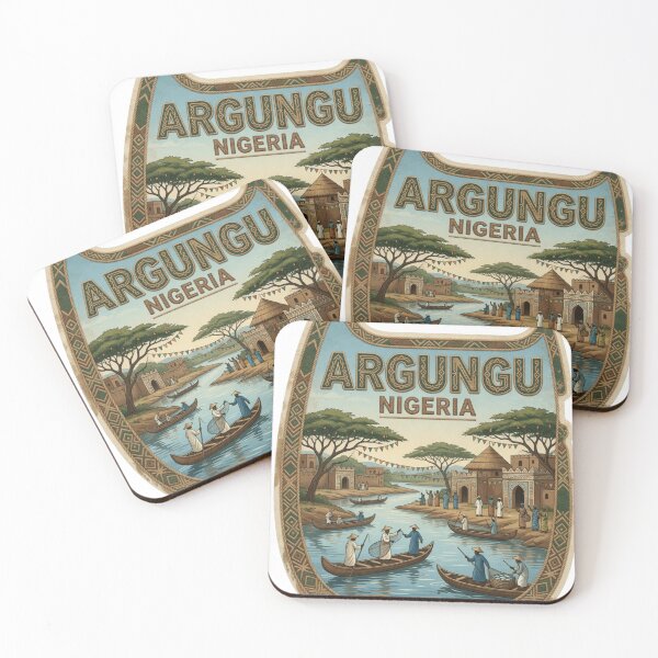 Item preview, Argungu Nigeria Riverside Travel Sticker Souvenir Summer Edition designed and sold by Imaginarium of Chaos falcon88 .