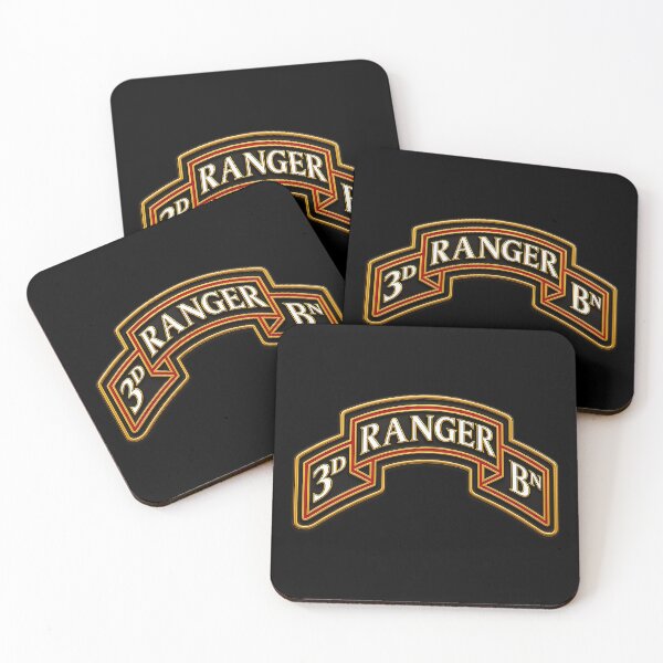 Item preview, Army - 3rd Ranger Battalion - Ranger Scroll - 3D - Enhanced designed and sold by Military Insignia Products.