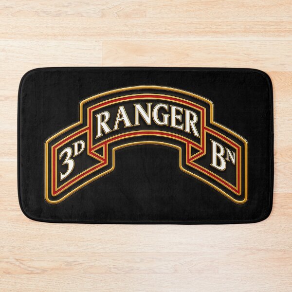 Item preview, Army - 3rd Ranger Battalion - Ranger Scroll - 3D - Enhanced designed and sold by Military Insignia Products.