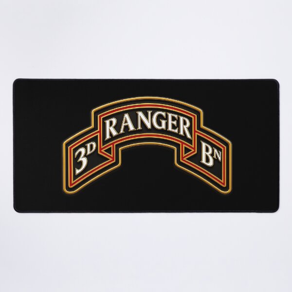 Item preview, Army - 3rd Ranger Battalion - Ranger Scroll - 3D - Enhanced designed and sold by Military Insignia Products.
