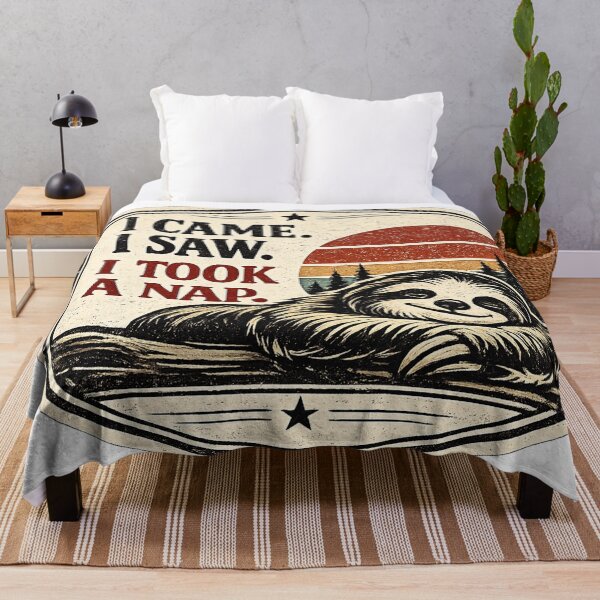 Item preview, I Came. I Saw. I Took a Nap. designed and sold by AbstractAnom.