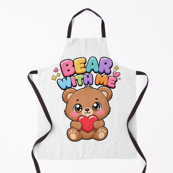 Item preview, Bear With Me Sweet Teddy Bear with Heart Saying designed and sold by BoosterShop.