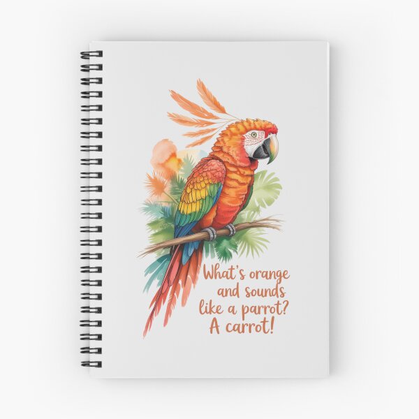 Item preview, ¿Qué es naranja y suena como un loro? Una zanahoria. designed and sold by 123ks.