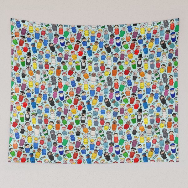 Item preview, The People In Your Neighborhood designed and sold by Unhinged Heather.