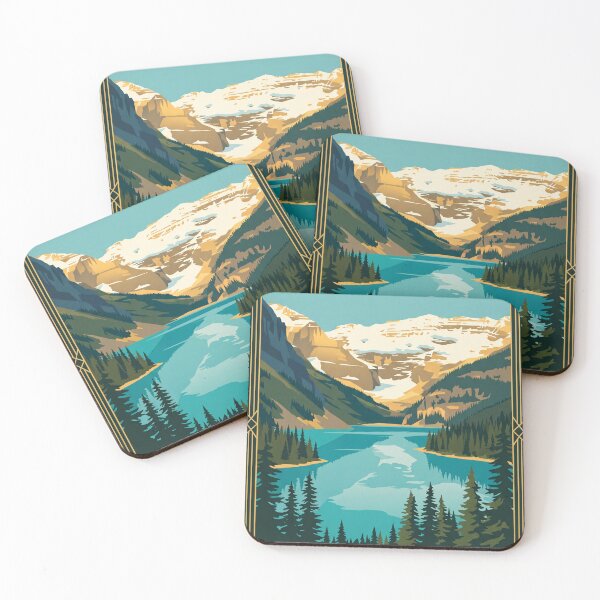 Item preview, Banff Canada Vintage Travel Poster designed and sold by Bomax121.