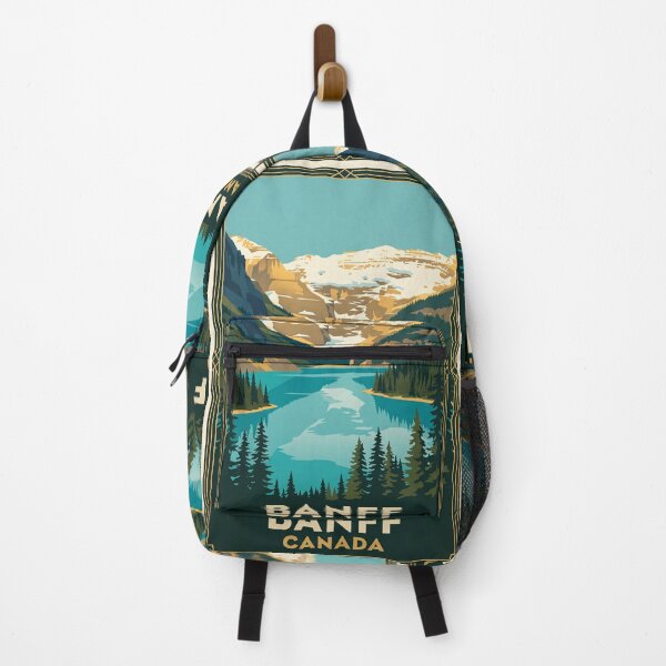 Item preview, Banff Canada Vintage Travel Poster designed and sold by Bomax121.