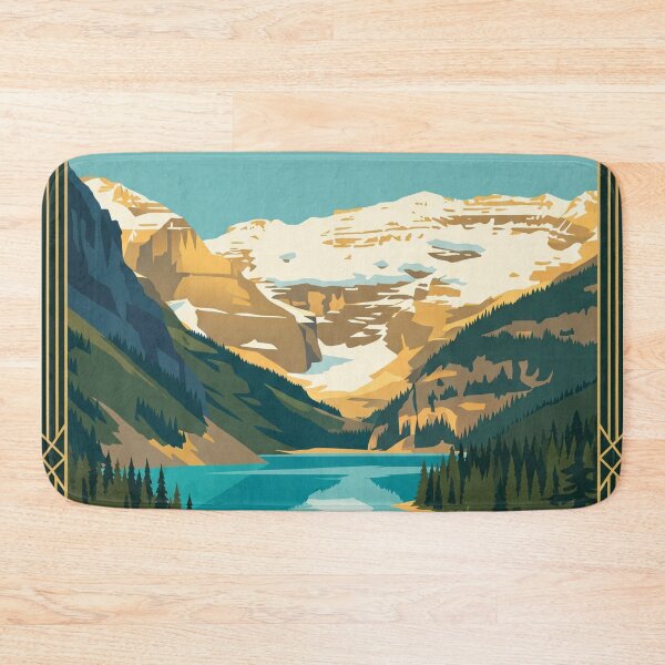 Item preview, Banff Canada Vintage Travel Poster designed and sold by Bomax121.