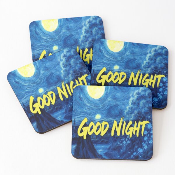 Item preview, Good Night Moonlit Waves designed and sold by CyndiEpps.