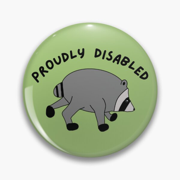 Item preview, Proudly disabled x Jimothy designed and sold by Warm Positivity.