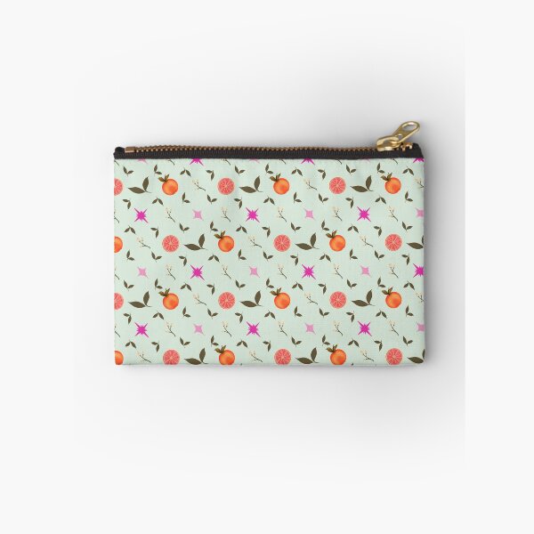Item preview, Tropical Citrus Grapefruit Sage Green Seamless Pattern designed and sold by Pop & Punch.