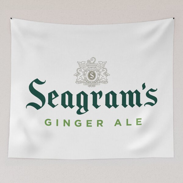 Item preview, Ocean Seagram's Vodka aBreeze Watercolor Waves designed and sold by Giuliaclimb.