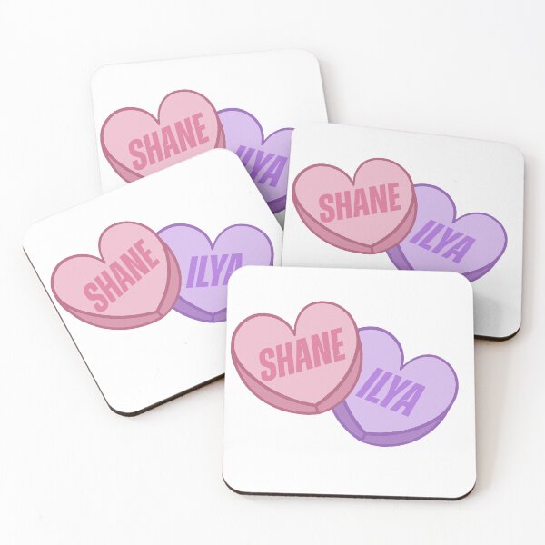 Item preview, Heated Rivalry Shane and Ilya love hearts  designed and sold by baranskini.