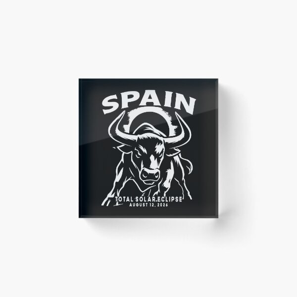Item preview, Solar Eclipse Spain 2026 Total Eclipse Spanish Bull designed and sold by DopeSnag Originals | Art T Shirts Apparel Prints.
