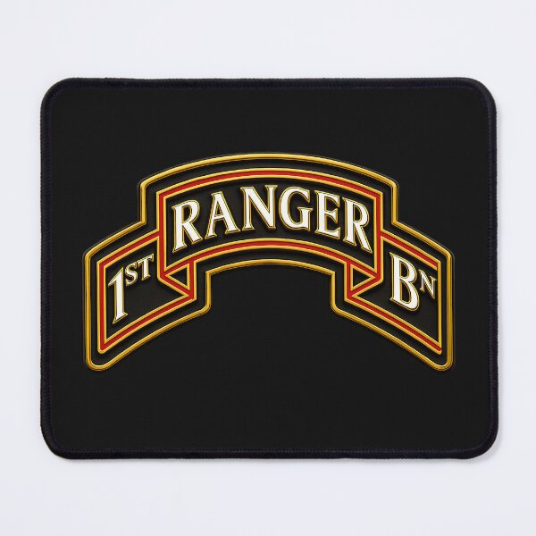 Item preview, Army - 1st Ranger Battalion - Ranger Scroll - 3D - Enhanced designed and sold by Military Insignia Products.