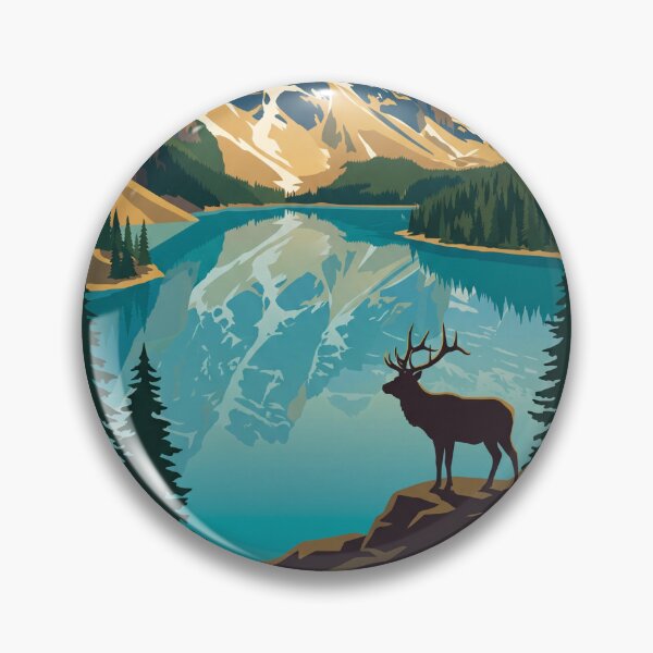 Item preview, Jasper Canada Vintage Travel Poster designed and sold by Bomax121.