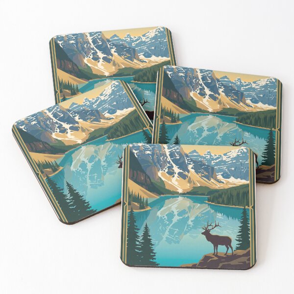 Item preview, Jasper Canada Vintage Travel Poster designed and sold by Bomax121.