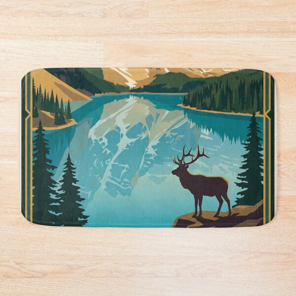 Item preview, Jasper Canada Vintage Travel Poster designed and sold by Bomax121.