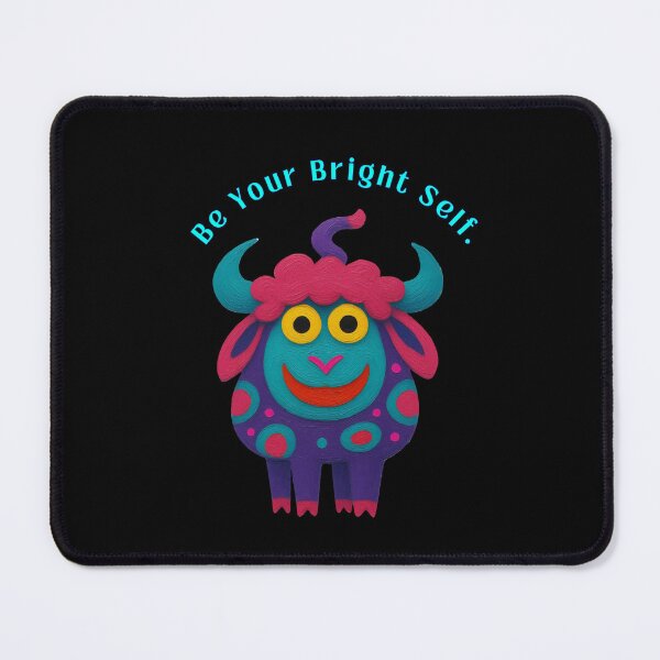 Item preview, Be Your Bright Self - Cute Colorful Monster designed and sold by PatykArt.