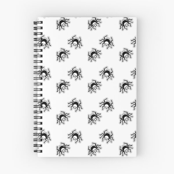 Item preview, little spiders in black and white (halloween) designed and sold by YumeKitsune.