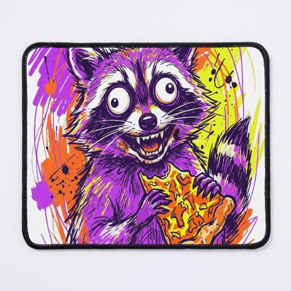 Item preview, Unhinged Trash Panda-#chaoticraccoon # designed and sold by mo-carnival.